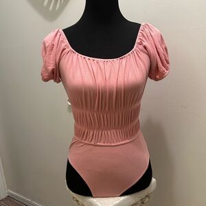 3for $15 MOD On Trend body suit Small pink dusty rose
